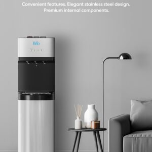 Brio Self Cleaning Bottleless Water Cooler Dispenser, UL Approved, Stainless Steel, Point of Use Drinking Water Filter, Hot, Cold, and Room Temperature