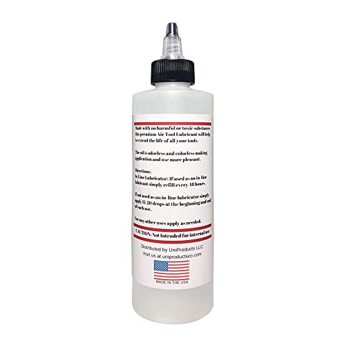 Air Tool Pneumatic Lubricant - 8oz - Translucent Clear