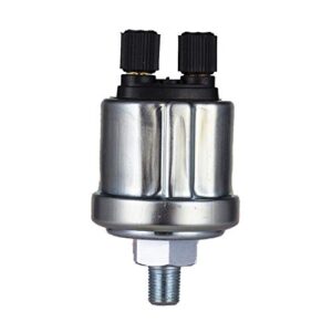 1/4 npt 13mm thread oil pressure sensor 0 to 10 bars diesel generator engine part stainless crew plug alarm universal for vdo