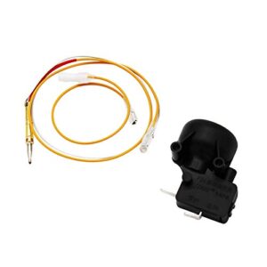 MENSI Propane Tank Top Heater Replacement Parts Safety Faston Type Thermocouple Safety Assembly Kit with FD4 Dump Switch