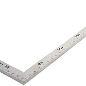 Utoolmart Right Angle Ruler, 150×300mm Stainless Steel L Shape Ruler, 90 Degree Square Tool, Framing Tools for Carpenters