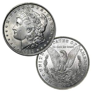 1888 p morgan silver dollar bu $1 brilliant uncirculated