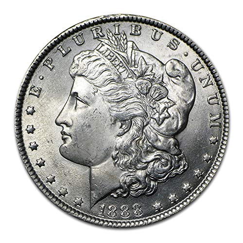 1888 P Morgan Silver Dollar BU $1 Brilliant Uncirculated