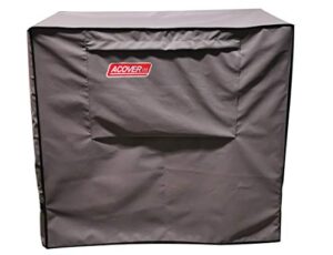 acoveritt waterproof 80-100 qt rolling cooler cart cover fits most patio ice chest party cooler upto 43l x 22w x 32h inch