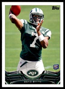 2013 topps football #126 geno smith rc rookie new york jets official nfl trading card