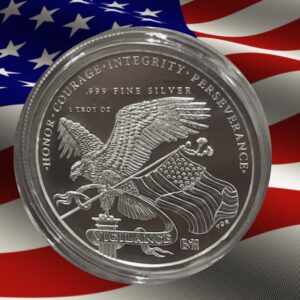 2020 Silver Donald Trump Private Mintage, 45th Presidential, Limited Edition Mint. 1 Troy Oz .999 Fine Silver Round