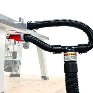 milescraft 1501 dust router - complete dust collection system for router tables