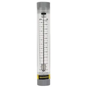 g3/4inch female water liquid flowmeter,1-10gpm tube cylindrical panel type flow meter,lzm-20g flowmeter instrument