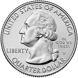 2019 W America The Beautiful 2019 W War In The Pacific Guam Quarter National Park Quarter W Mint Mark Quarter Uncirculated UN