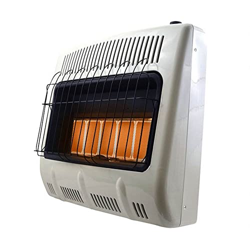 Mr. Heater 30000 BTU Vent Free Radiant Propane Indoor and Outdoor Wall or Floor Heater with Thermostat for Spaces up to 750 Square Feet, (3 Pack)