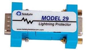 telebyte model 29 - rs-232 db9 lightning suppressor
