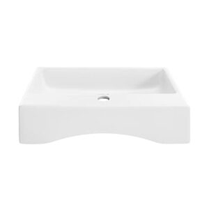 Swiss Madison SM-VS203 Claire 20" Rectangle Vessel Sink