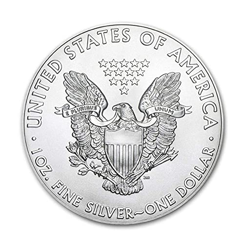 2020 1 oz Silver American Eagle Brilliant Uncirculated with a Certificate of Authenticity $1 BU