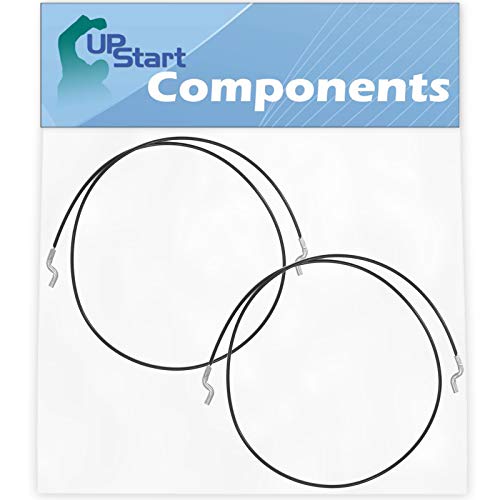 UpStart Components 2-Pack 1501123MA Clutch Cable Replacement for Craftsman 536887990 Snowblower - Compatible with 1501123MA Drive Cable