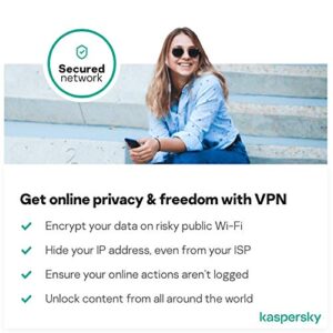 Kaspersky Anti-Virus 2023 | 1 Device | 1 Month | PC | Amazon Subscription - Monthly Auto-Renewal