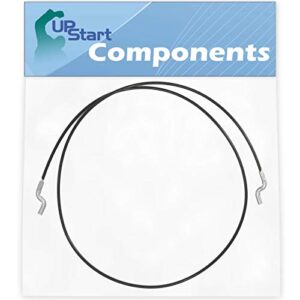 upstart components 1501123ma clutch cable replacement for murray 624504x4c (2003) dual stage snow thrower - compatible with 1501123ma drive cable