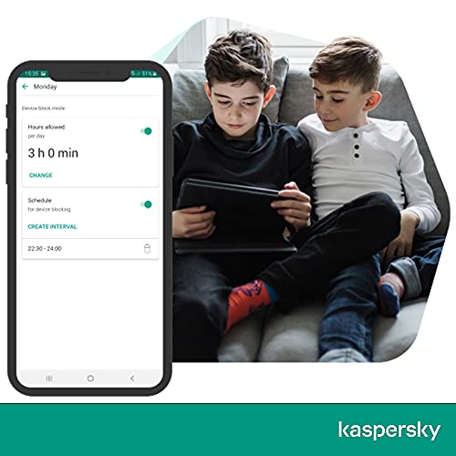 Kaspersky Safe Kids | 1 User Account | 1 Month | Amazon Subscription - Monthly Auto-Renewal