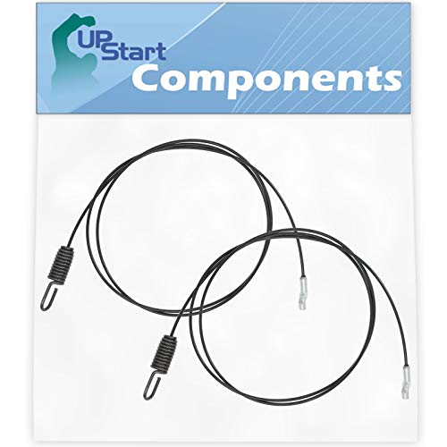 UpStart Components 2-Pack 946-04230A Auger Cable Replacement for Yard Machines 31AS6WEG700 (2008) Snowblower - Compatible with 746-0423 Auger Clutch Cable