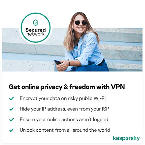 Kaspersky Anti-Virus 2023 | 3 Devices | 1 Month | PC | Amazon Subscription - Monthly Auto-Renewal