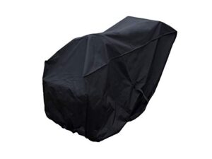 comp bind technology black nylon cover for troy-bilt 24'' two stage gas snow blower machine, weather resistant cover dimensions 26.5''w x 49''d x 33''h llc