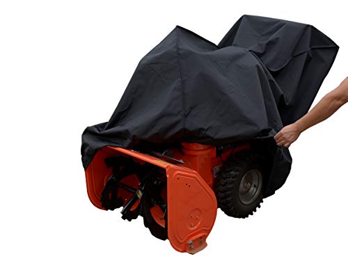 Comp Bind Technology Black Nylon Cover for Husqvarna ST224 24'' Two Stage Gas Snow Blower Machine, Weather Resistant Cover Dimensions 24.5''W x 58''D x 40''H LLC