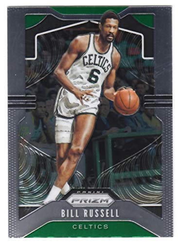 2019-20 Prizm NBA #21 Bill Russell Boston Celtics Official Panini Basketball Trading Card