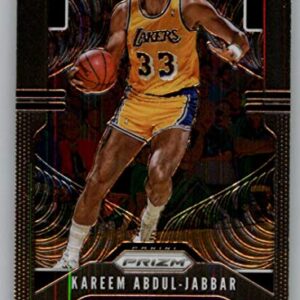 2019-20 Prizm NBA #20 Kareem Abdul-Jabbar Los Angeles Lakers Official Panini Basketball Trading Card