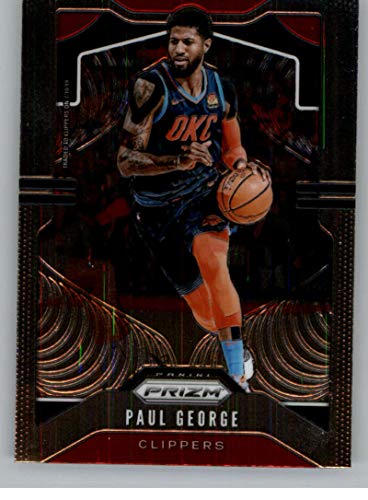 2019-20 Prizm NBA #185 Paul George Los Angeles Clippers Official Panini Basketball Trading Card