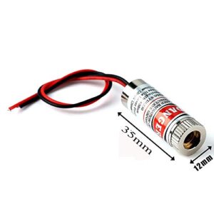 650nm red line laser module,Industrial Laser Group Module adjustable focal length line cross point (line-4pack)