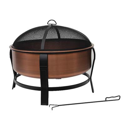 ZHEJIANG YAYI Metal Technology Four Seasons Courtyard, 30", Copper, Fire Pit, FT-1103E