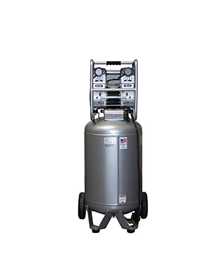 California Air Tools 20020AD Ultra Quiet & Oil-Free Air Compressor 2.0 Hp, 20.0 Gal. Steel Tank Air Compressor with Automatic Drain Valve