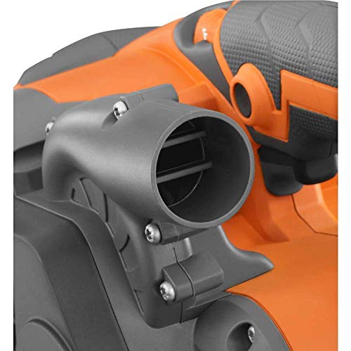 Ridgid 6.5 Amp Corded 3 in. x 18 in. Variable Speed Belt Sander with AIRGUARD Technology, R27401, (Bulk Packaged, Non-Retail Packaging) (Renewed)