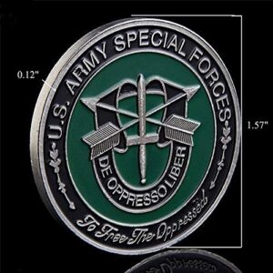 Junk and Disorderly, AZ: US Army Special Forces Green Beret Challenge Coin