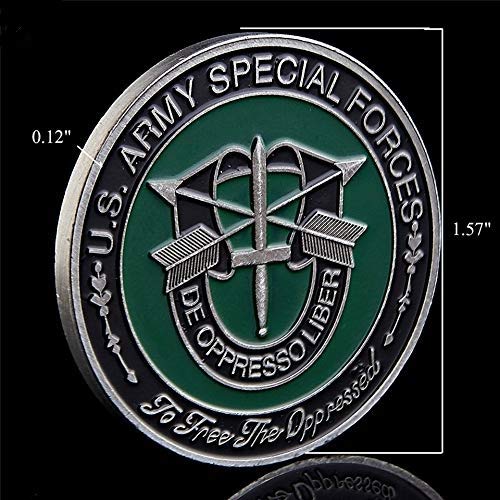 Junk and Disorderly, AZ: US Army Special Forces Green Beret Challenge Coin