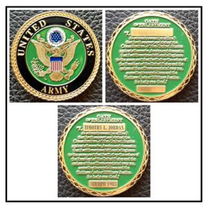 junk and disorderly, az us army oath of enlistment challenge coin