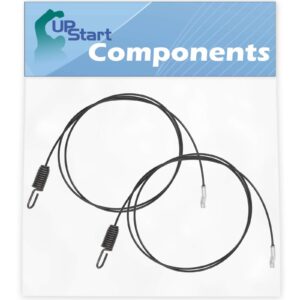 2 pack 946-04230a auger cable replacement for cub cadet 524 swe, cub cadet 528 swe, cub cadet 2x, cub cadet 524 we, cub cadet 530 swe, cub cadet 526 we, craftsman 31am63tf799, cub cadet hd,31am63ef729
