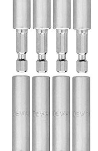 Dewalt DW2045B 3" Magnetic Replacement, Screwgun Bit Tip Holder #619773-02 (8 Pack)