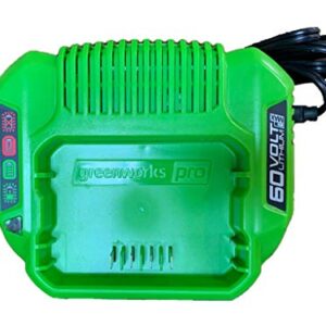 Greenworks Pro 60-Volt GEN2 Lithium Ion (Li-ion) Cordless Power Equipment Battery Charger