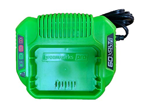 Greenworks Pro 60-Volt GEN2 Lithium Ion (Li-ion) Cordless Power Equipment Battery Charger