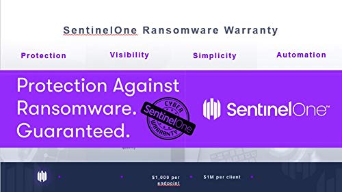 SentinelOne Endpoint Protection - Autonomous AI Platform, Multiple AI Engines, Complete Visibility for Cyber Security | 1 Month Subscription