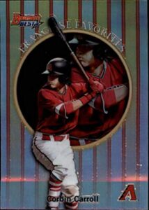 2019 bowman's best 1999 franchise favorites #99ff-cc corbin carroll arizona diamondbacks rc rookie mlb baseball trading card