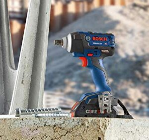 BOSCH GDS18V-221N 18V EC Brushless 1/2 in. Impact Wrench with Friction Ring and Thru-Hole (Bare Tool)