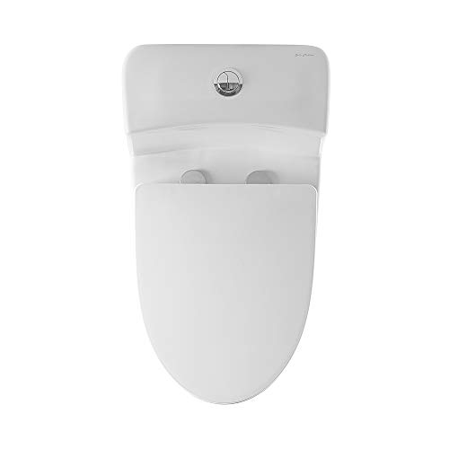 Swiss Madison SM-1T128 Bastille One Piece Elongated Dual Flush Toilet