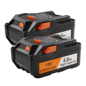 fancy buying 2pack 18-volt 6.0ah lithium ion replacement battery compatible with for ridgid r840087 r840083 r840086 r840084 ac840086 ac840085 ridgid 18v drill battery