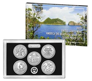 2020 s america the beautiful 2020 silver quarter proof set america the beautiful .999 silver complete silver proof