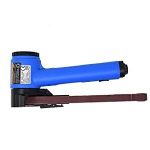 Air pneumatic power Belt Sander Free Speed: 17,000 RPM, Size: 1/2" x 18", comes with 1 piece of #80, 100, 120 sandpaper, (Sumake ST-BS110E))