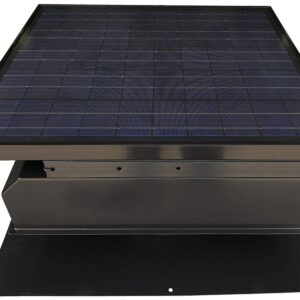 Remington Solar 40 Watt/ 38V Roof Mount Solar Attic Fan with 110V smart adapter