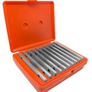 WEN 10380 20-Piece Precision-Ground 1/8-Inch Parallel Sets with Case