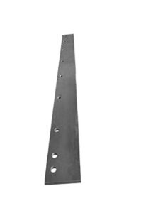 steel wide out snow plow cutting edge replacement for western 64775 by pocono metal craft