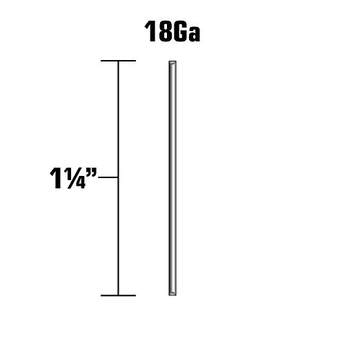 Metabo HPT 1-1/4 Inch 18 Gauge Brad Finish Nail | 5,000 Count | 14106SHPT